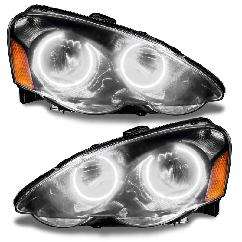 Oracle Acura RSX 02-04 LED Halo Kit - White - Installation View