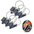 Load image into Gallery viewer, Oracle Acura TSX 04-07 Halo Kit - ColorSHIFT w/ Simple Controller - Installation View