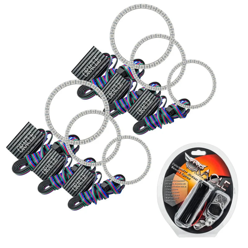 Oracle Acura TSX 04-07 Halo Kit - ColorSHIFT w/ Simple Controller - Installation View