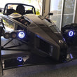 Load image into Gallery viewer, Oracle Ariel Atom 03-18 LED Waterproof Halo Kit - White - Side View