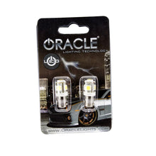 Load image into Gallery viewer, Oracle BA9S 5 LED 3 Chip Bayonet Bulbs (Pair) - White - Installation View