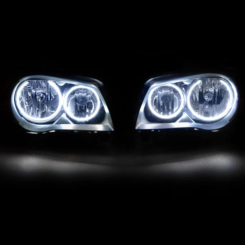 Oracle BMW 1 Series 06-11 LED Halo Kit - White - Side View