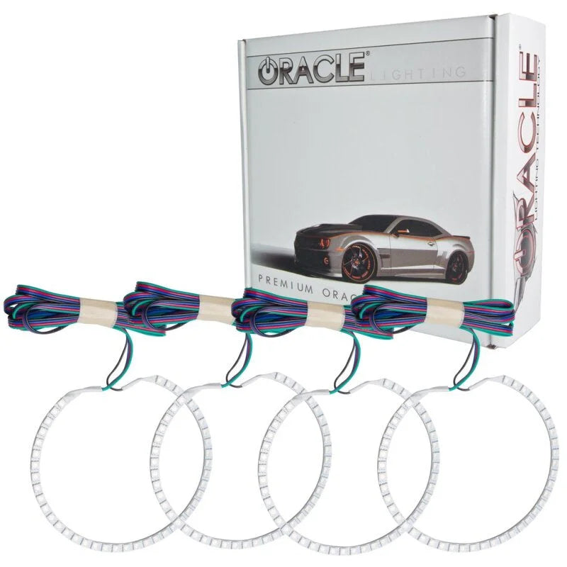 Oracle BMW E46 98-04 Halo Kit - ColorSHIFT w/ BC1 Controller - Back View