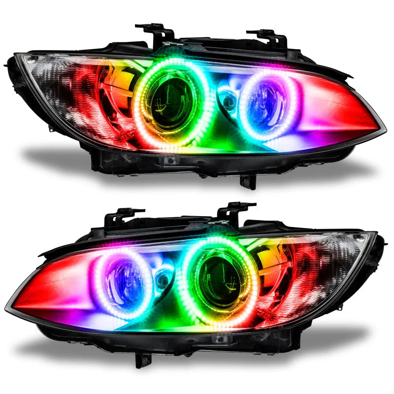 Oracle BMW M3 Coupe 08-13 Halo Kit - Projector - ColorSHIFT - Additional View 5
