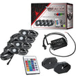 Load image into Gallery viewer, Oracle Bluetooth + RF Underbody Rock Light Kit - 4 PCS - ColorSHIFT - Main Product View