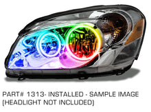 Load image into Gallery viewer, Oracle Buick Lucerne 06-11 Halo Kit - ColorSHIFT w/ Simple Controller - Installation View