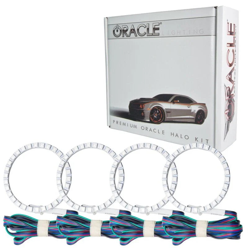 Oracle Cadillac CTS 03-07 Halo Kit - ColorSHIFT w/ BC1 Controller - Back View