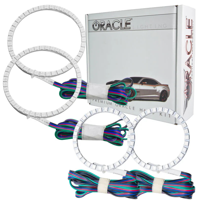Oracle Cadillac CTS-V Sedan 10-12 Halo Kit - ColorSHIFT w/ Simple Controller - Back View