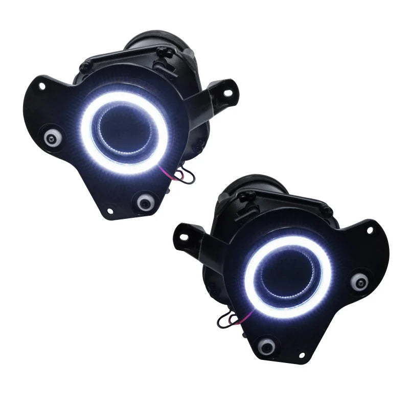 Oracle Can-Am Spyder 08-10 LED Halo Kit - White - Back View