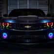 Load image into Gallery viewer, Oracle Chevrolet Camaro 10-13 LED Fog Halo Kit - ColorSHIFT - Back View
