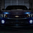 Load image into Gallery viewer, Oracle Chevrolet Camaro 10-13 LED Fog Halo Kit - White - Back View