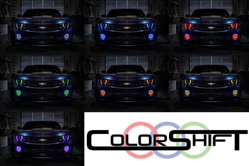 Oracle Chevrolet Camaro RS 10-13 Halo Kit - ColorSHIFT - Side View