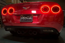 Load image into Gallery viewer, Oracle Chevrolet Corvette C6 05-13 LED Tail Light Halo Kit - Red - Side View