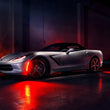 Load image into Gallery viewer, Oracle Chevrolet Corvette C7 Concept Sidemarker Set - Clear - No Paint - Side View