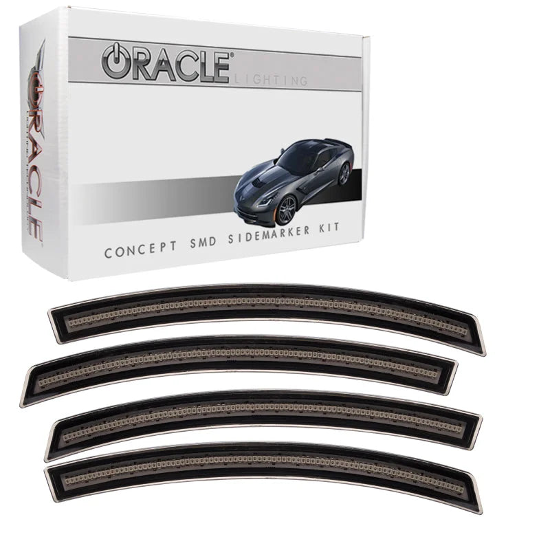 Oracle Chevrolet Corvette C7 Concept Sidemarker Set - Tinted - No Paint - Main Product View