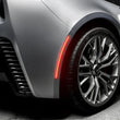 Load image into Gallery viewer, Oracle Chevrolet Corvette C7 Concept Sidemarker Set - Tinted - No Paint - Back View