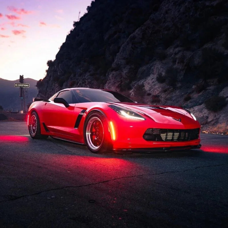 Oracle Chevrolet Corvette C7 Concept Sidemarker Set - Tinted - No Paint - Additional View 5