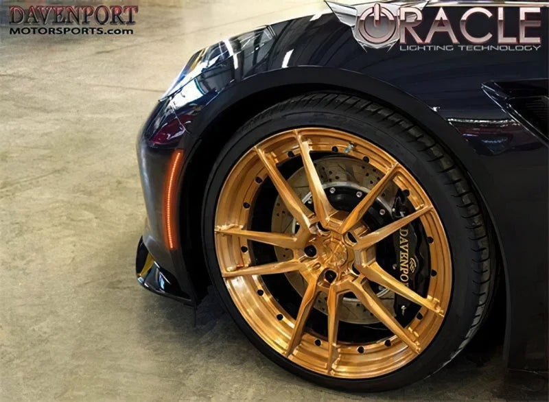 Oracle Chevrolet Corvette C7 Concept Sidemarker Set - Tinted - No Paint - Additional View 8
