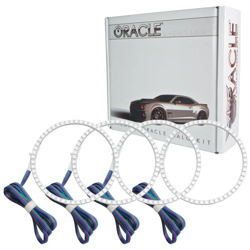 Oracle Chevrolet Impala 91-96 Halo Kit - ColorSHIFT w/ Simple Controller - Back View