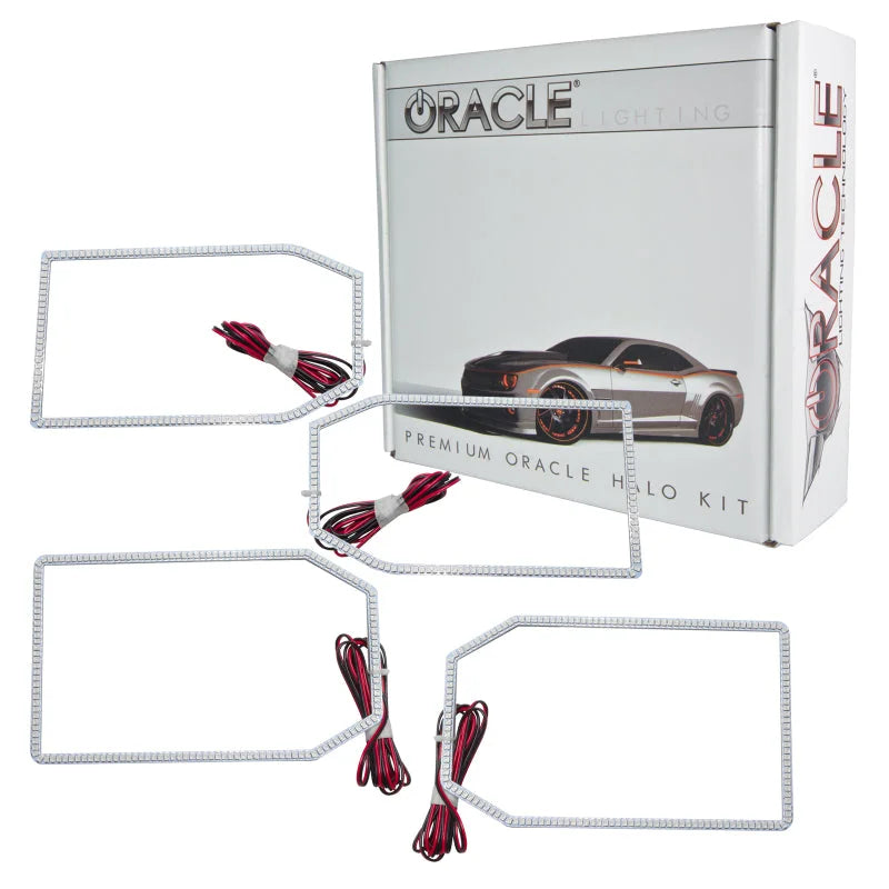 Oracle Chevrolet Silverado 14-15 LED Halo Kit Non-Projector Style - White - Side View