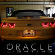 Load image into Gallery viewer, Oracle Chevy Camaro 10-13 Afterburner 2.0 Tail Light Halo Kit - Red - Side View