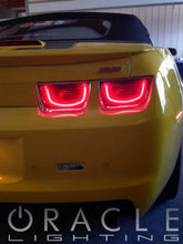 Load image into Gallery viewer, Oracle Chevy Camaro 10-13 Afterburner 2.0 Tail Light Halo Kit - Red - Back View