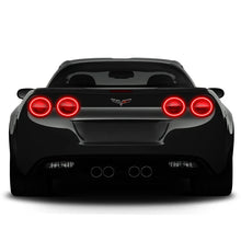 Load image into Gallery viewer, Oracle Chevy Corvette C6 05-13 LED Waterproof Afterburner Kit - Red - Additional View 6