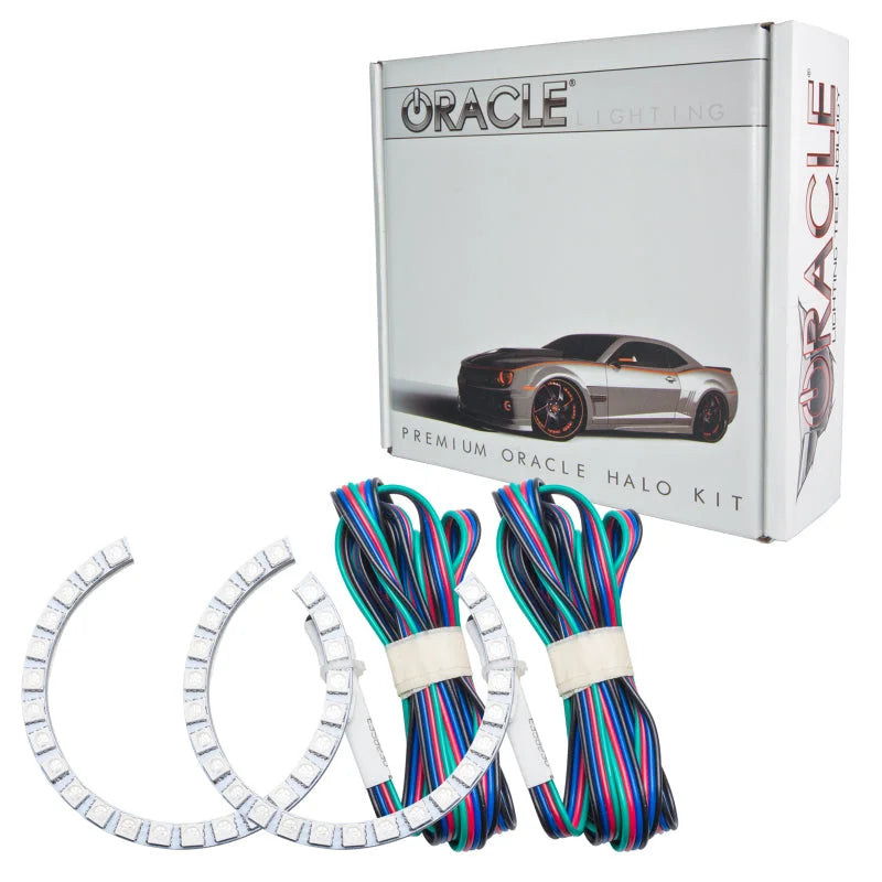 Oracle Chrysler 0 15-17 Halo Kit - ColorSHIFT w/o Controller - Side View