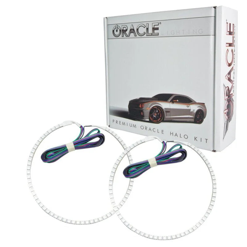 Oracle Chrysler Aspen 07-08 Halo Kit - ColorSHIFT w/ BC1 Controller - Back View