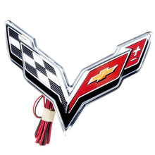 Load image into Gallery viewer, Oracle Corvette C7 Rear Illuminated Emblem - Red - Additional View 5