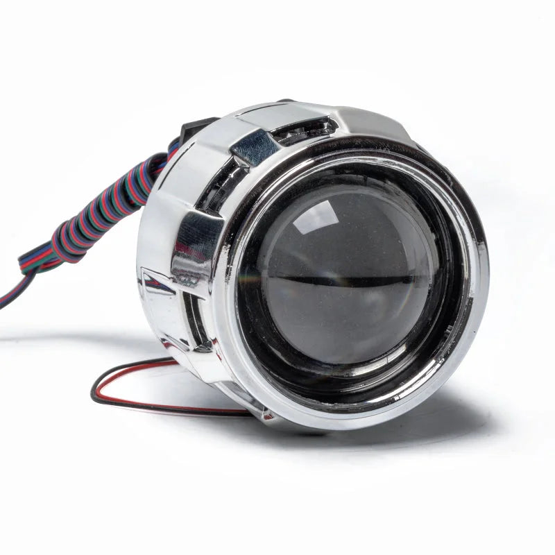 Oracle Demon Eye Projector Illumination Kit - ColorSHIFT w/o Controller - Side View
