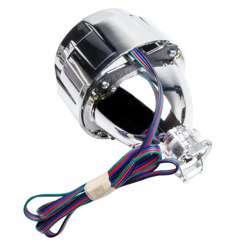 Oracle Demon Eye Projector Illumination Kit - ColorSHIFT w/o Controller - Back View
