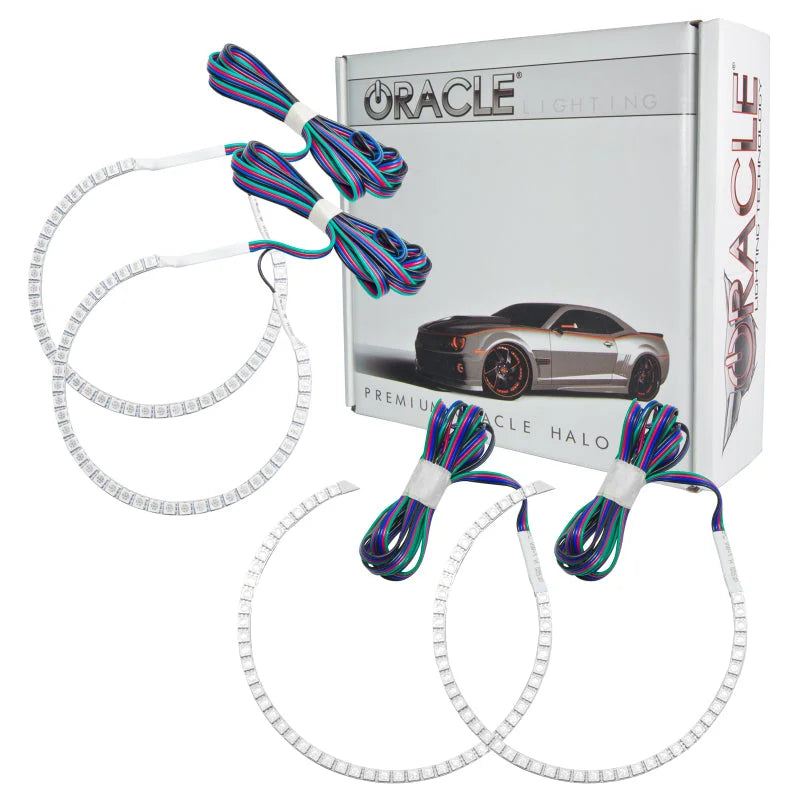 Oracle Dodge Avenger 08-14 Halo Kit - ColorSHIFT w/ 2.0 Controller - Side View