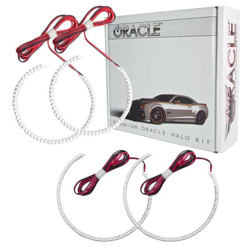 Oracle Dodge Avenger 08-14 LED Halo Kit - White - Side View