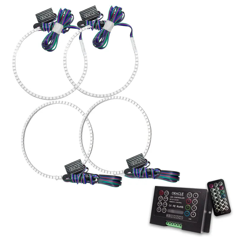 Oracle Dodge Caliber 07-10 Halo Kit - ColorSHIFT w/ 2.0 Controller - Main Product View