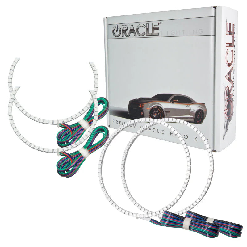 Oracle Dodge Caliber 07-10 Halo Kit - ColorSHIFT w/ Simple Controller - Back View