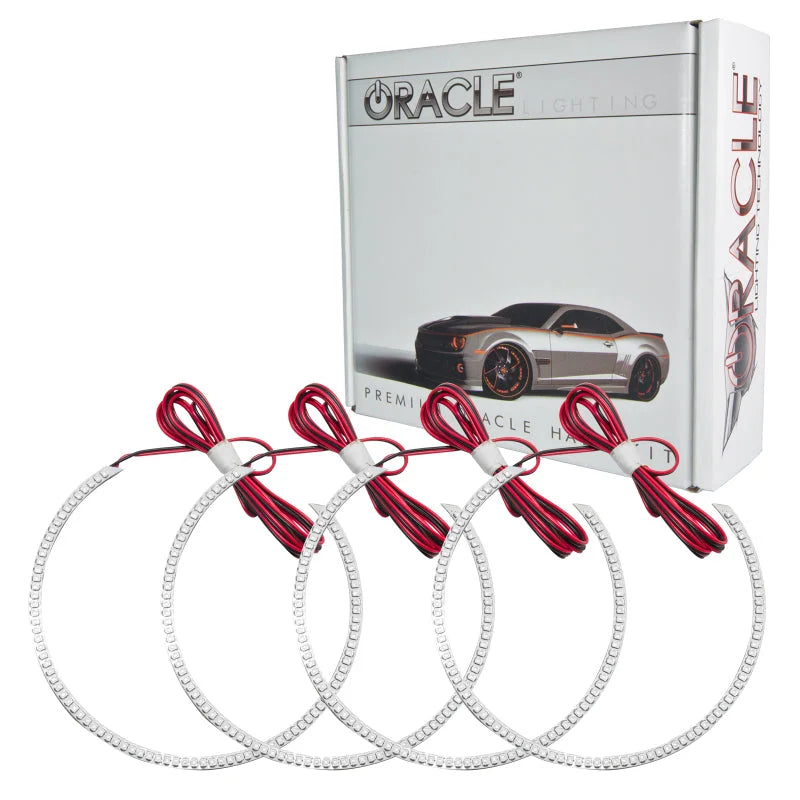 Oracle Dodge Challenger 08-14 LED Halo Kit (NonProjectorHL) - White - Side View