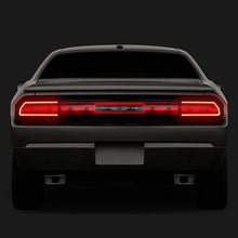Load image into Gallery viewer, Oracle Dodge Challenger 08-14 LED Waterproof Afterburner Kit - Red - Back View