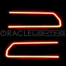 Load image into Gallery viewer, Oracle Dodge Challenger 08-14 LED Waterproof Afterburner Kit - Red - Installation View