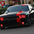 Load image into Gallery viewer, Oracle Dodge Challenger 08-14 LED Waterproof Halo Kit - Red - Additional View 5
