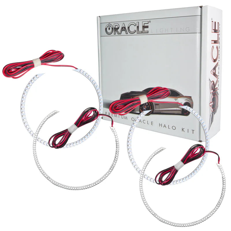 Oracle Dodge Challenger 15-21 LED Halo Kit - White - Side View