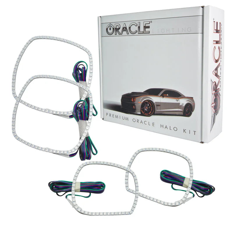Oracle Dodge Charger 11-14 Halo Kit - ColorSHIFT w/ Simple Controller - Back View