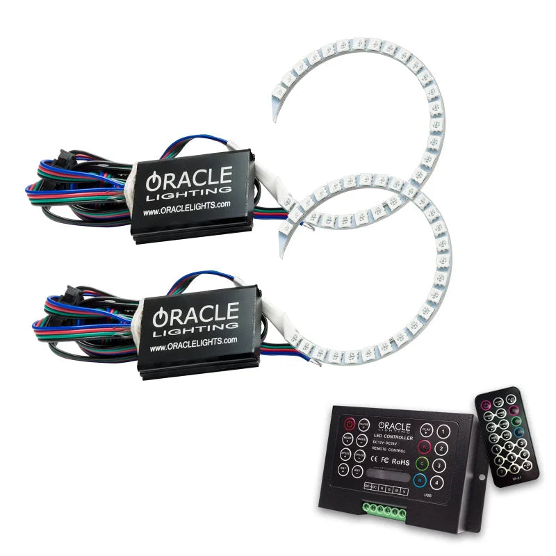 Oracle Dodge Charger 15-21 Projector Halo Kit - ColorSHIFT w/ 2.0 Controller - Main Product View