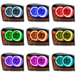 Load image into Gallery viewer, Oracle Dodge Durango 04-06 Halo Kit - ColorSHIFT w/ 2.0 Controller - Side View