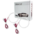 Load image into Gallery viewer, Oracle Dodge Durango 98-03 LED Fog Halo Kit - White - Side View