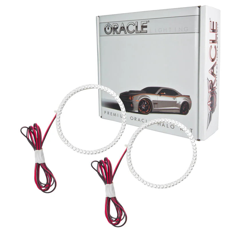 Oracle Dodge Durango 98-03 LED Fog Halo Kit - White - Side View