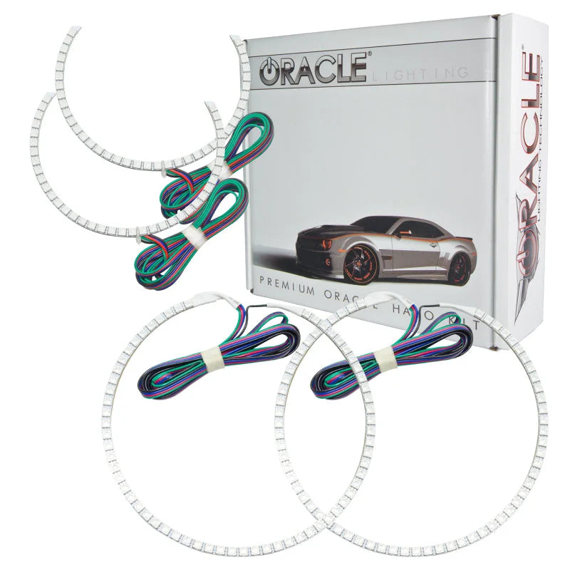 Oracle Dodge Magnum 05-07 Halo Kit - ColorSHIFT w/ 2.0 Controller - Side View