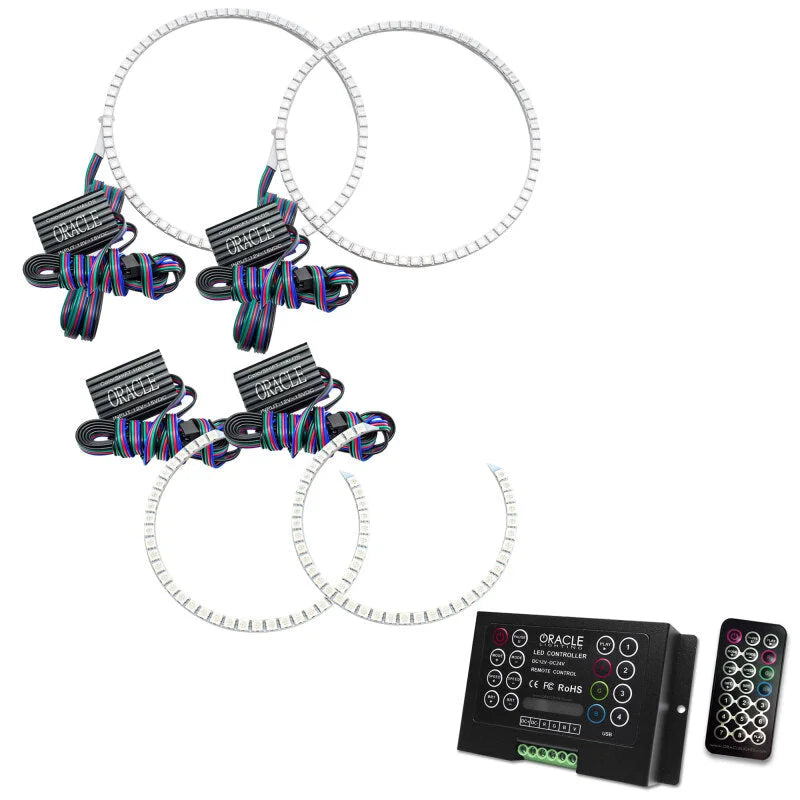 Oracle Dodge Ram 02-05 Halo Kit - ColorSHIFT w/ 2.0 Controller - Main Product View