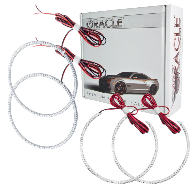 Oracle Dodge Ram 02-05 LED Halo Kit - White - Side View