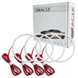 Load image into Gallery viewer, Oracle Dodge Ram 06-08 LED Tail Light Halo Kit - Red - Side View